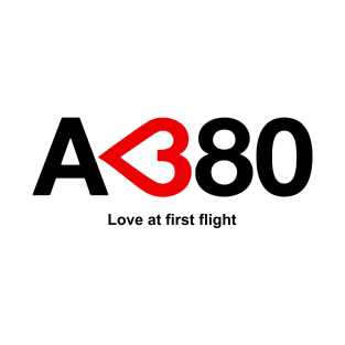 Airbus A380 - Love at First Flight T-Shirt