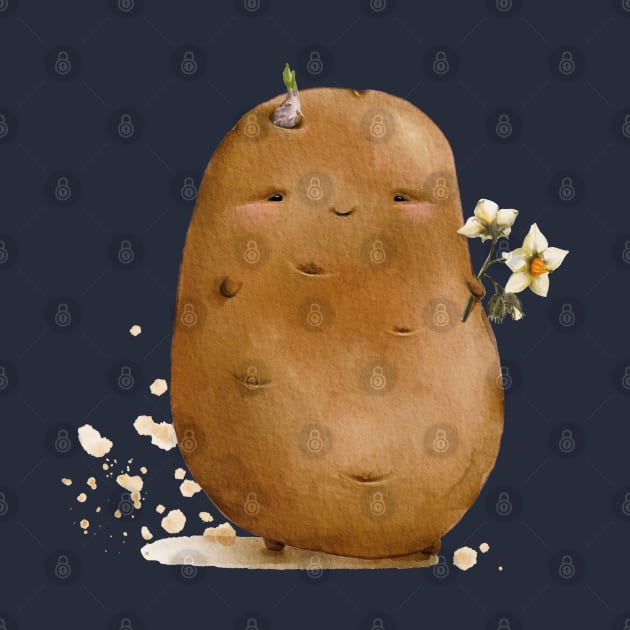 Cute sweet Potato by Magic Mouse Illustration