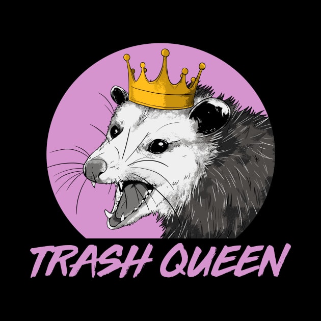 Opossum Queen by taillesscat