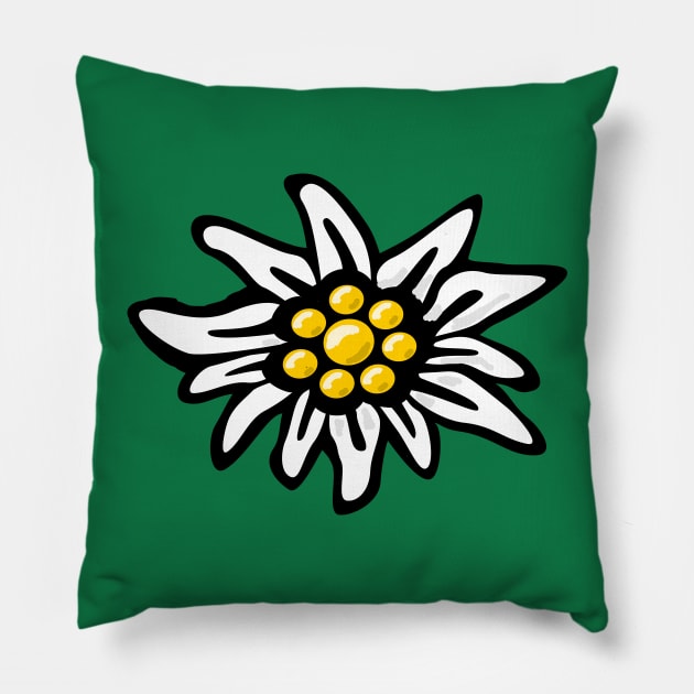 Edelweiss Pillow by citypanda