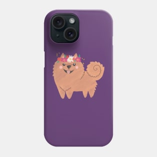 Pomeranian Princess Phone Case