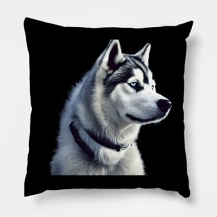 Siberian Husky Pillow