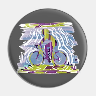 Mountain Bike Vintage Gift for Women Pin