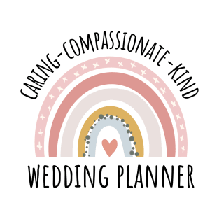 wedding planner rainbow pastel T-Shirt