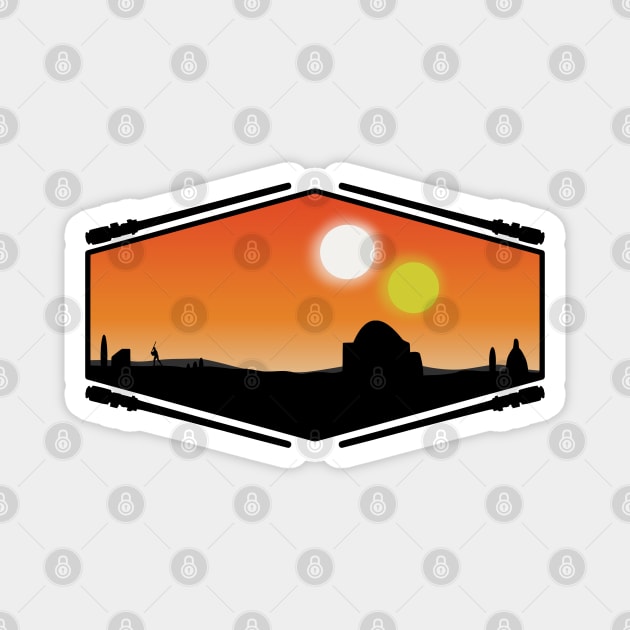 Tatooine - Where it all began Magnet by thearkhive