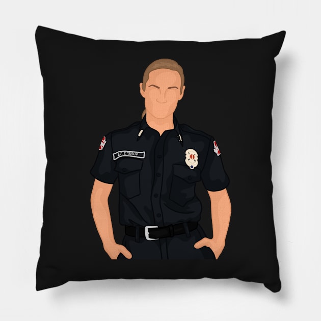 Maya Bishop | Station 19 Pillow by icantdrawfaces