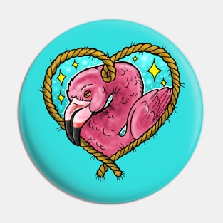 Flamingo Fren Pin