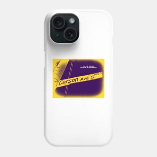 Corson Avenue South PINEAPPLE GRAPE Seattle, WA by Mistah Wilson Phone Case