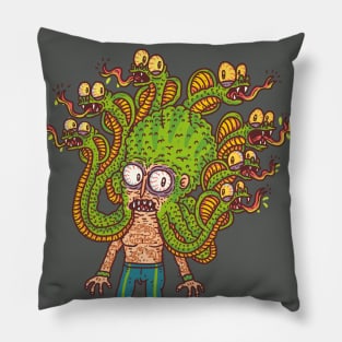 Octocobra Head Pillow