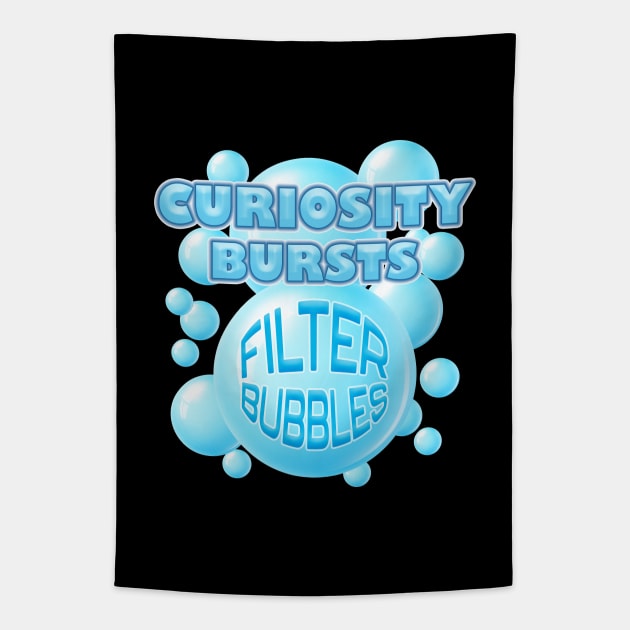 Filter Bubbles Tapestry by UltraQuirky