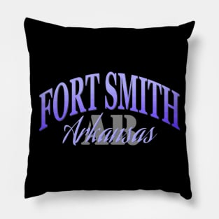 City Pride: Fort Smith, Arkansas Pillow