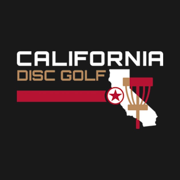 California Disc Golf - Solid Lines Light by grahamwilliams