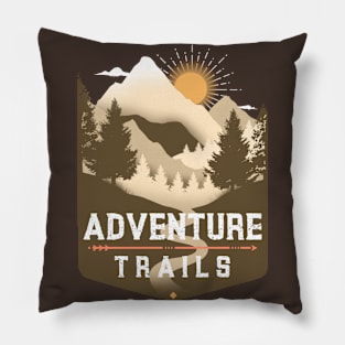 Adventure Trails # 1 Pillow