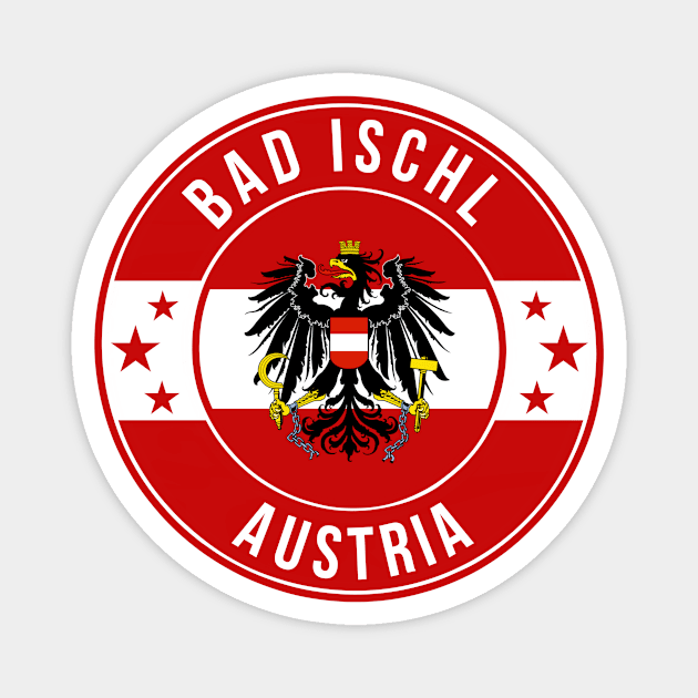 Bad Ischl Austria Magnet by urban-wild-prints