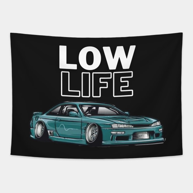 LOW LIFE JDM Tapestry by MOTOSHIFT