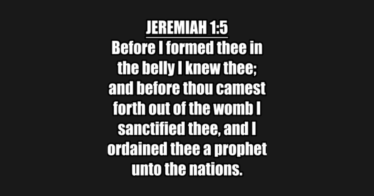 Jeremiah 15 King James Version (KJV) Bible Verse Typography Jeremiah