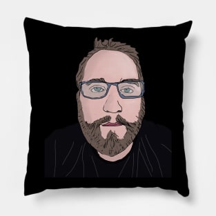 Bad Drawn Dad Pillow