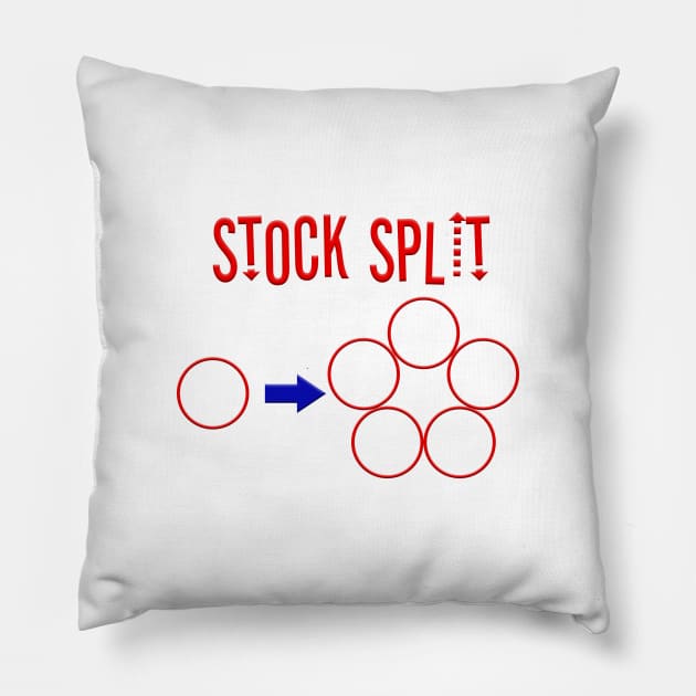 Stock Split Pillow by WallStreetBets