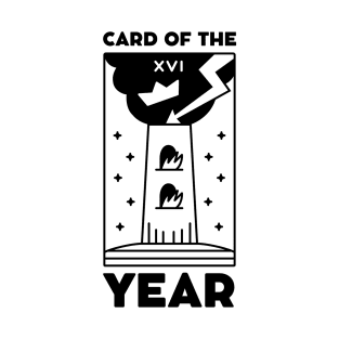 The Tower Tarot Card of The Year T-Shirt