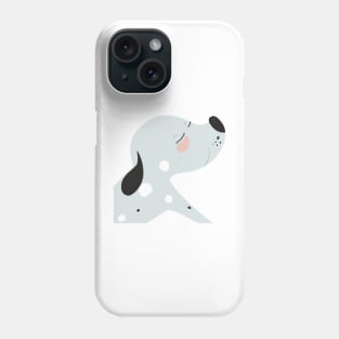 Cute dog minimalist Phone Case