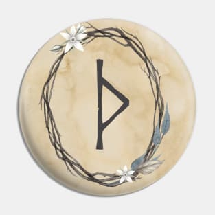 Thurisaz Rune | Elder Futhark Norse Runes Alphabet Pin