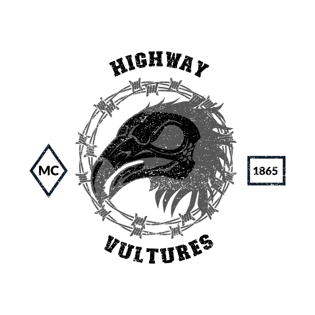 Highway Vultures Biker Gang by Tip Top Tee's