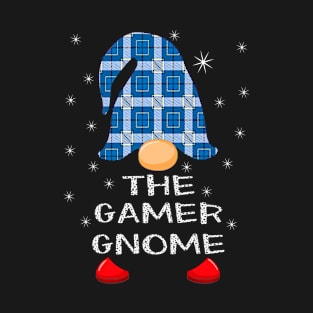 The Gamer Gnome Matching Family Christmas Garden Gnome T-Shirt