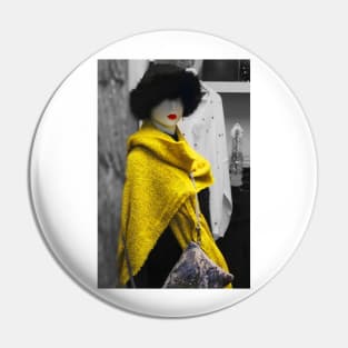 Mannequin in Yellow Pin