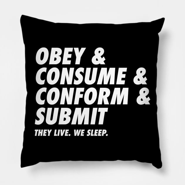 They Live Justified Pillow by tenaciousva