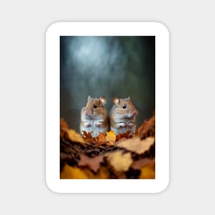 a Couple of cute mouses 2 Magnet