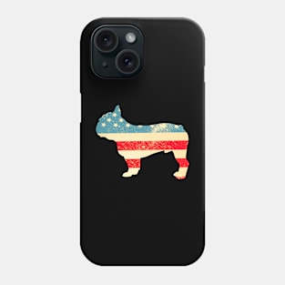 American Flag French Bulldogs Phone Case