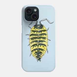 Porcellio ornatus Isopod, high yellow Phone Case