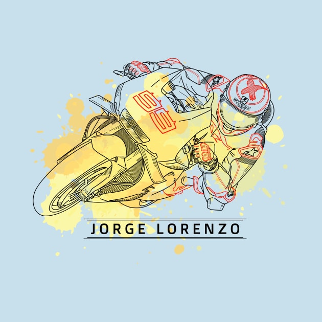 Jorge Lorenzo by snewen