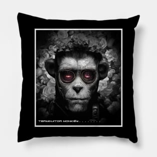 terminator monkey Pillow