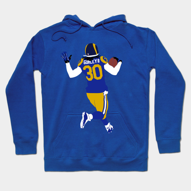 la rams zip up hoodie