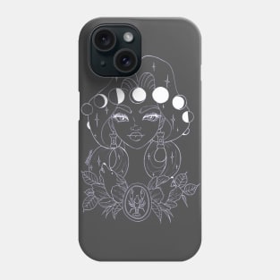 Tarot - 18 - Moon Phone Case