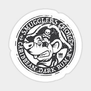 Smugglers Choice Caribbean Dark Rum Magnet