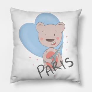 Love Paris Pillow