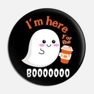 I’m here for the Boo, cute Halloween ghost. Pin