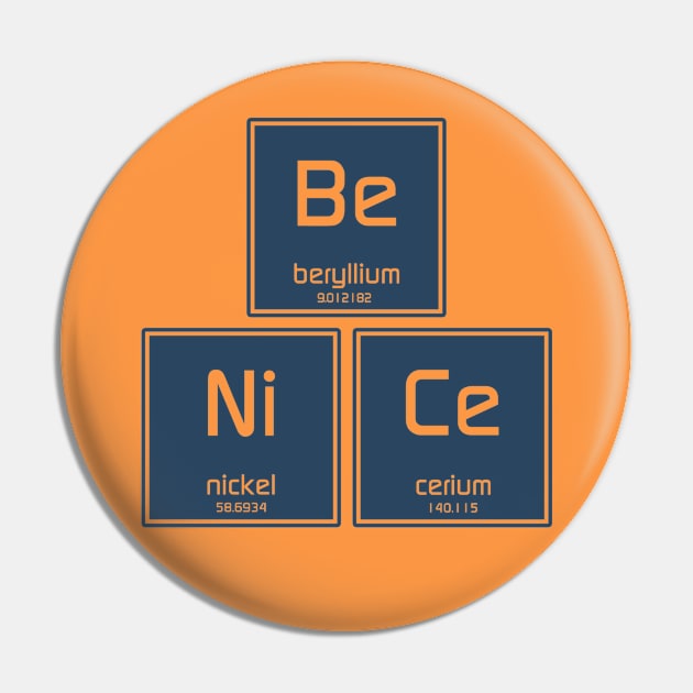 Be Nice Pin by EddieBalevo