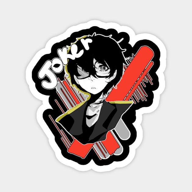 Joker persona 5 Magnet by Amyathepuff1