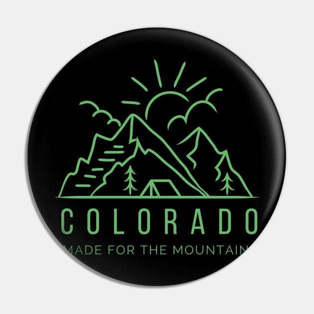 Colorado snowboarding - Colorado camping Pin by UbunTo