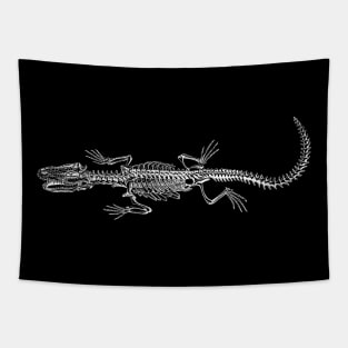 Alligator Skeleton Tapestry