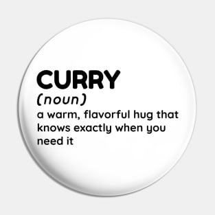 Curry - Funny Definition #1 Pin
