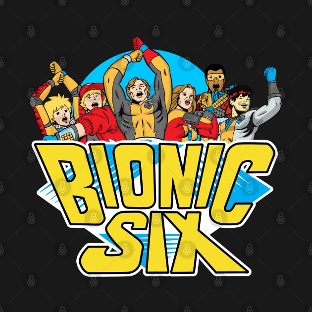 Bionic Six logo by AlanSchell76