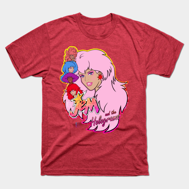 Disover Front/Back - Jem/Misfits by BraePrint - Jem And The Holograms - T-Shirt