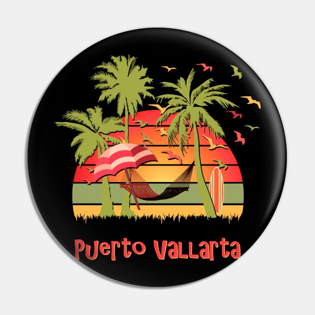 Puerto Vallarta Pin by Nerd_art