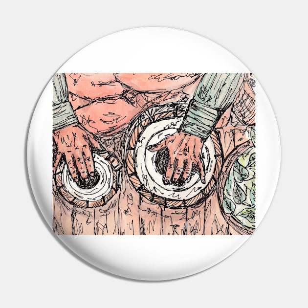 Tabla Drummer Pin by faiiryliite