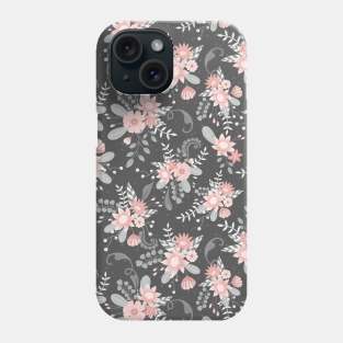 Cute Winter Floral Bouquets Phone Case