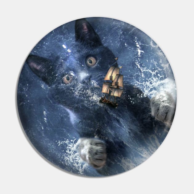 Cat Kraken Krakitten Pin by Random Galaxy